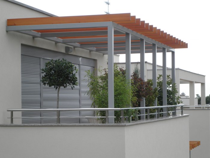 Nadstrešnice i pergole — izvedeni rad 7